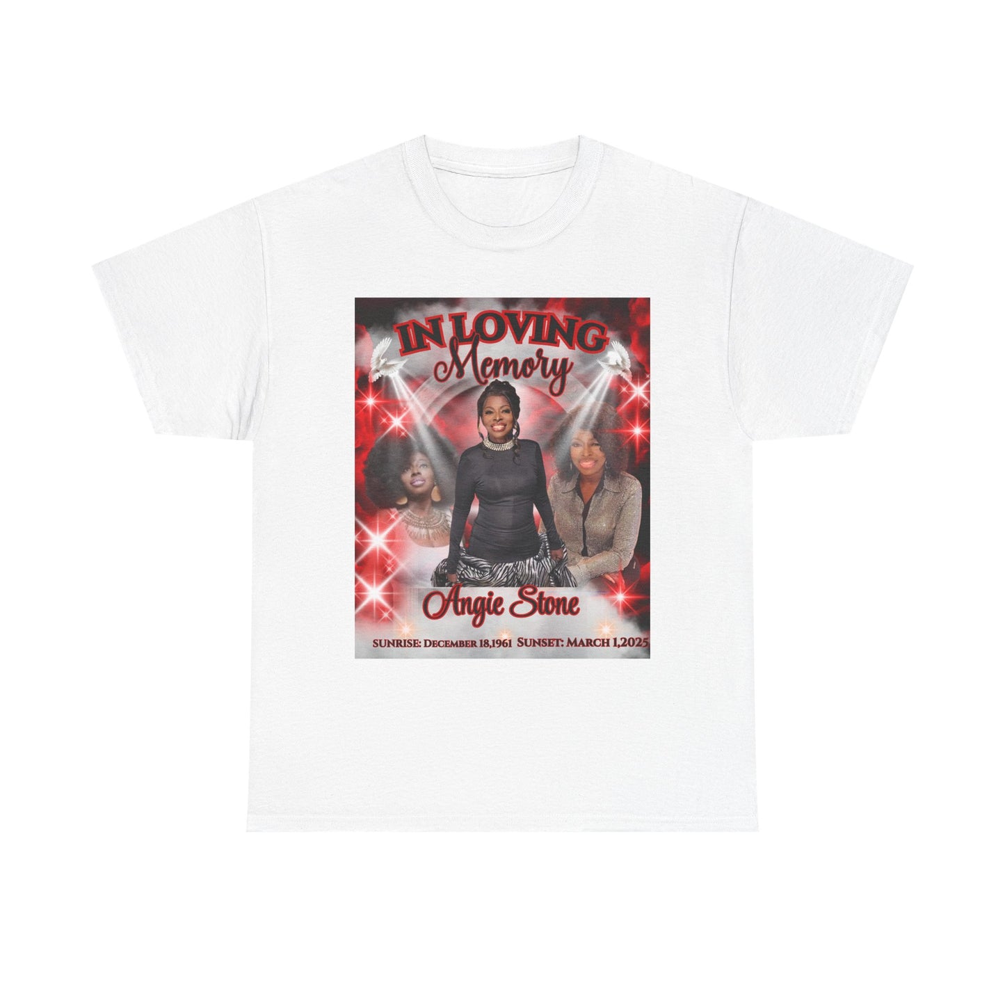 In Loving Memory Unisex Tee | Tribute Shirt for Angie Stone