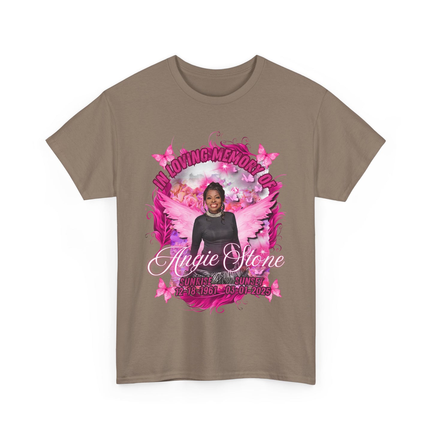 In Loving Memory Unisex Heavy Cotton Tee - Remembrance T-Shirt for Tributes