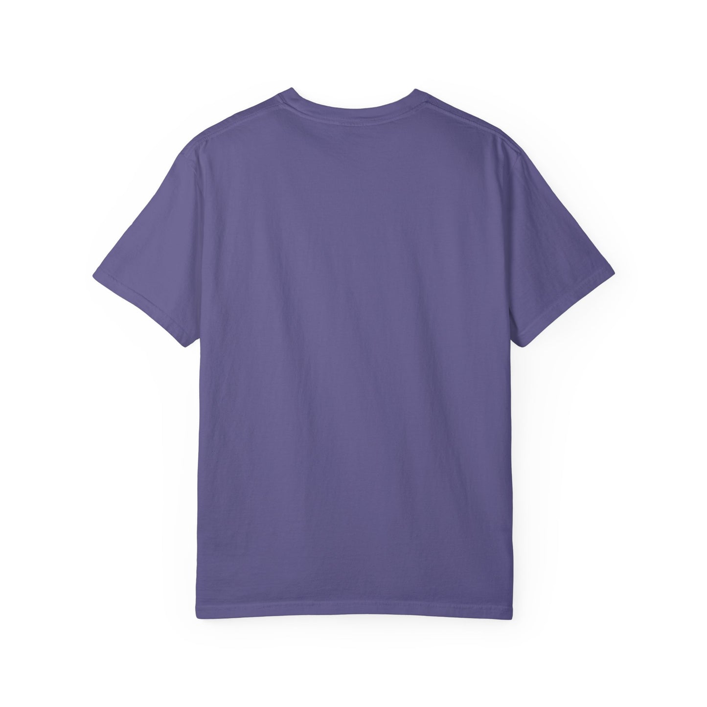 Unisex Garment-Dyed T-Shirt - 'Candles' Fire Design for Cozy Vibes
