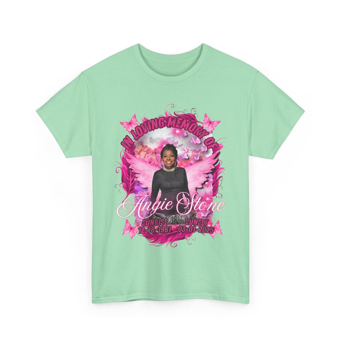 In Loving Memory Unisex Heavy Cotton Tee - Remembrance T-Shirt for Tributes