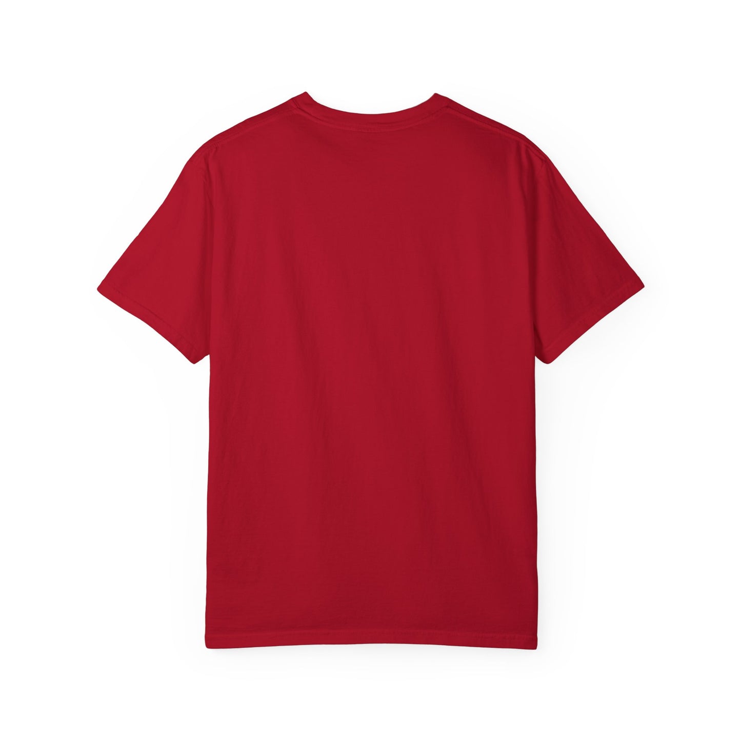 Unisex Garment-Dyed T-Shirt - 'Candles' Fire Design for Cozy Vibes
