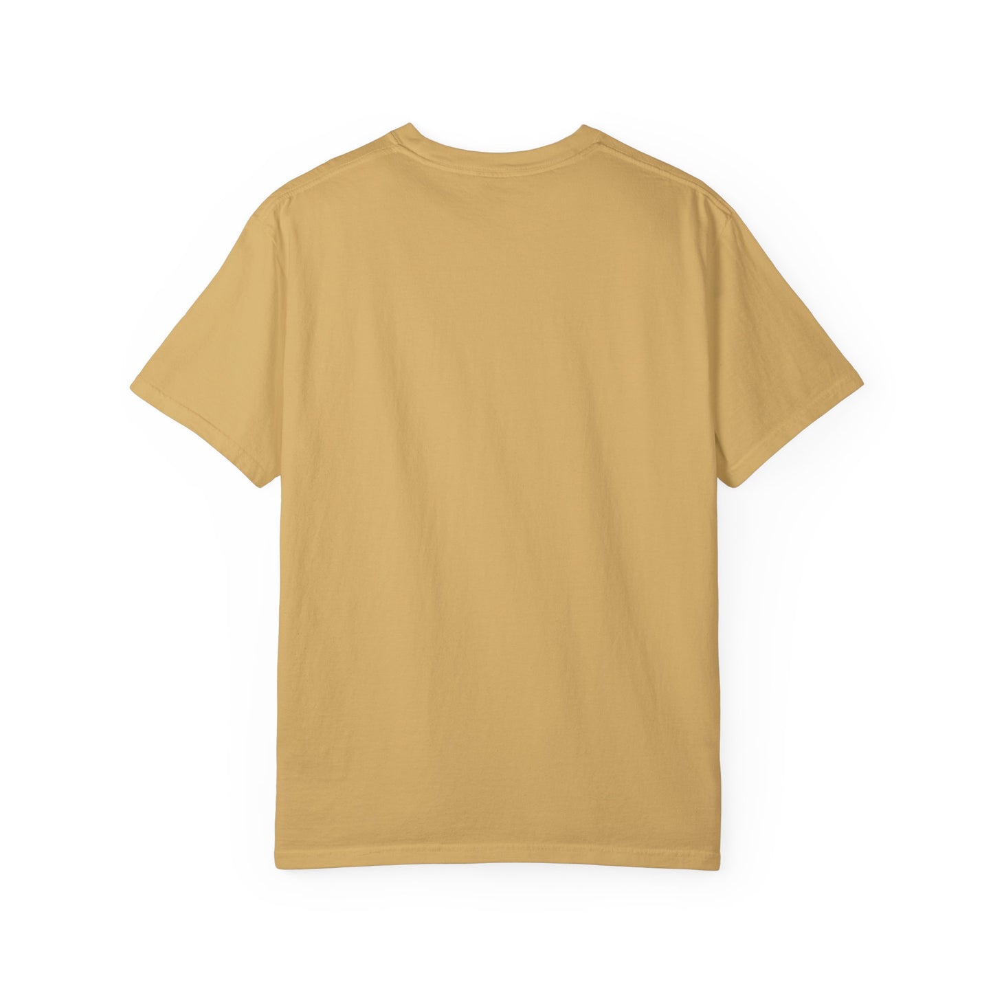 Unisex Garment-Dyed T-Shirt - 'Candles' Fire Design for Cozy Vibes