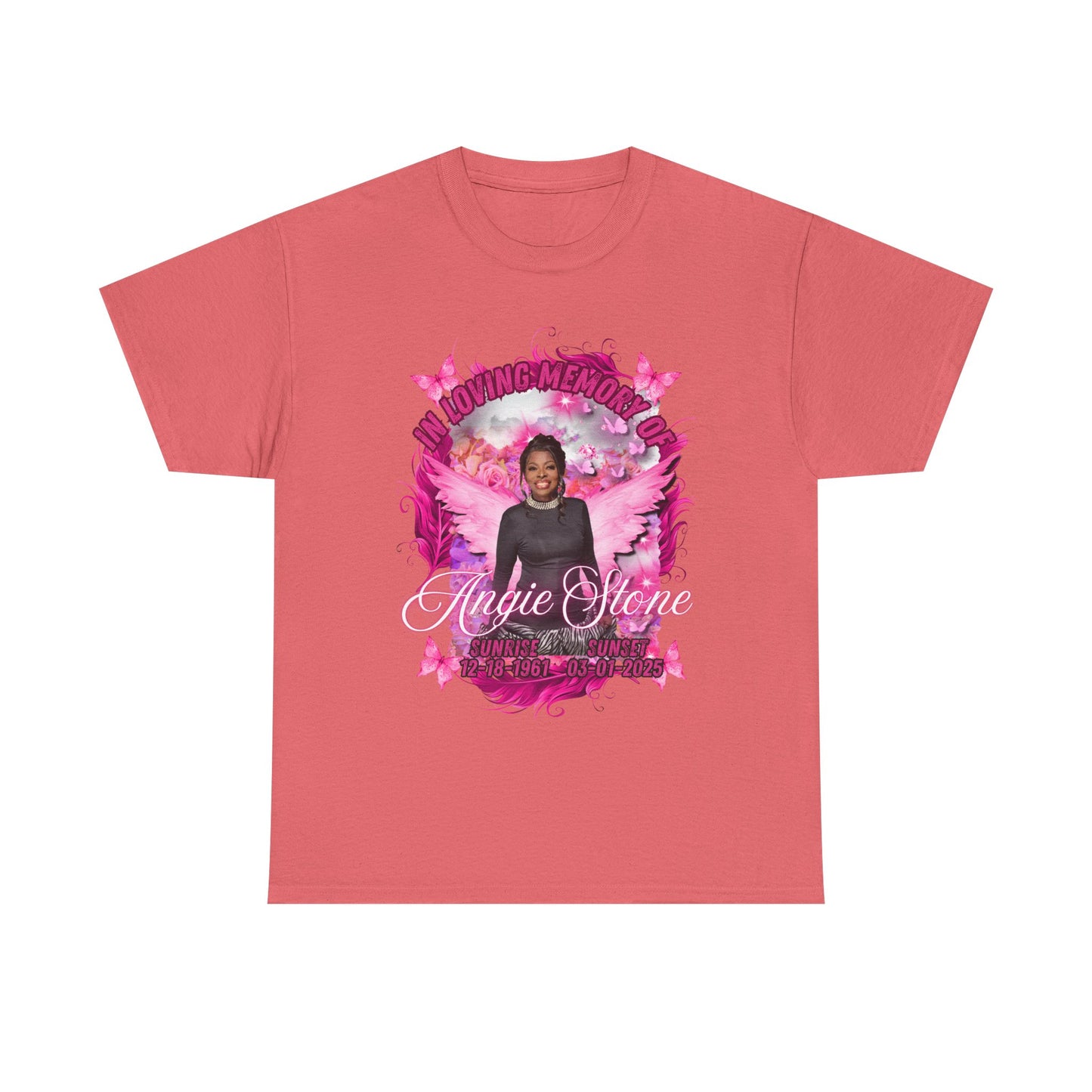 In Loving Memory Unisex Heavy Cotton Tee - Remembrance T-Shirt for Tributes