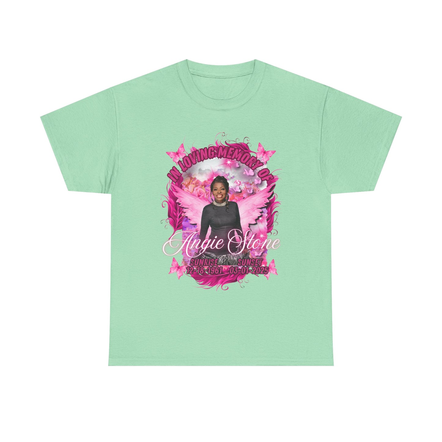 In Loving Memory Unisex Heavy Cotton Tee - Remembrance T-Shirt for Tributes