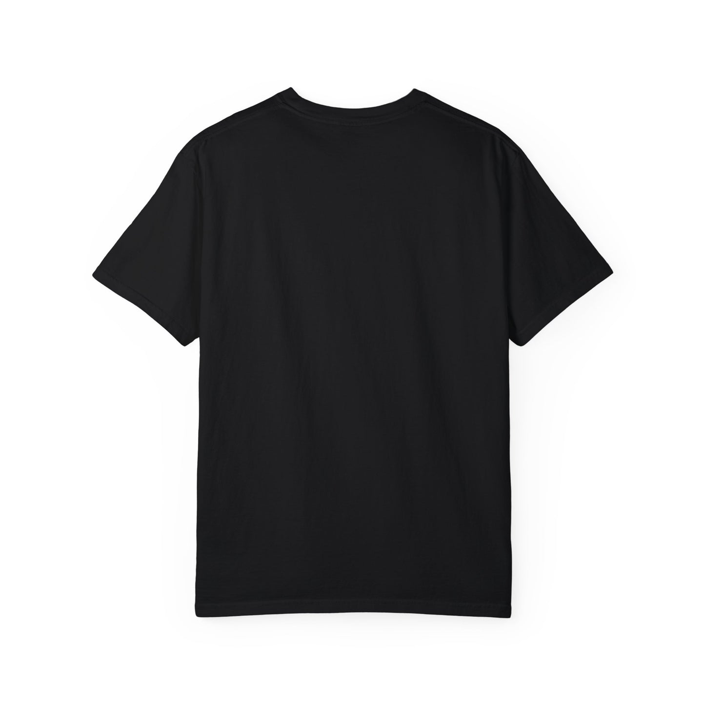Unisex Garment-Dyed T-Shirt - 'Candles' Fire Design for Cozy Vibes