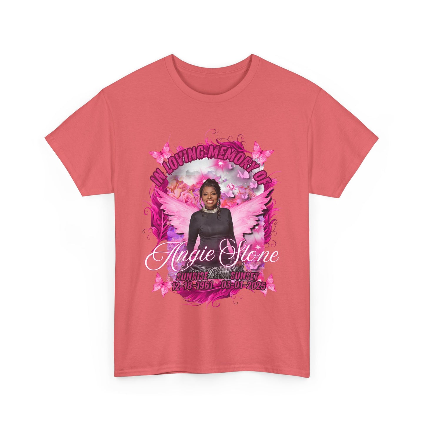 In Loving Memory Unisex Heavy Cotton Tee - Remembrance T-Shirt for Tributes