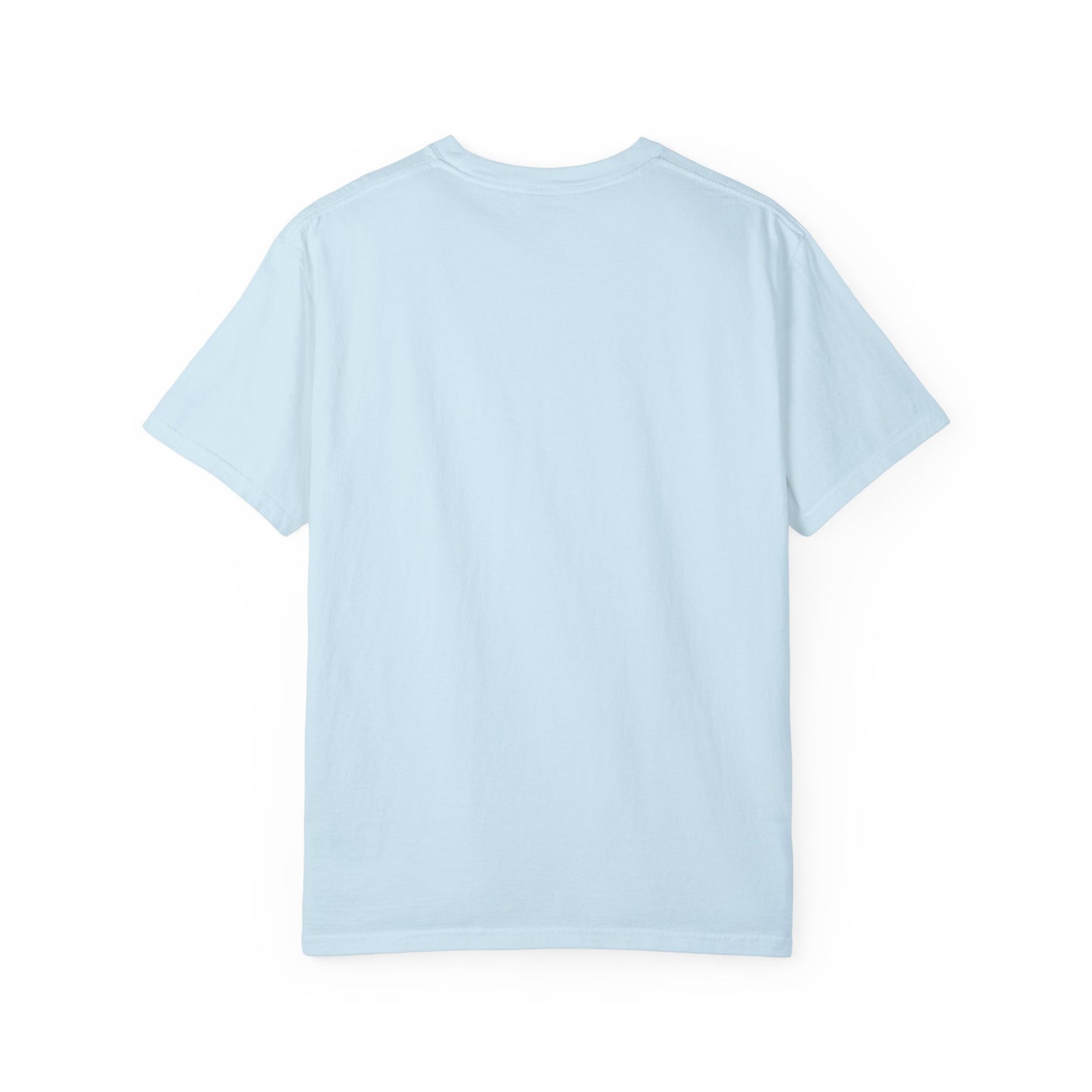 Unisex Garment-Dyed T-Shirt - 'Candles' Fire Design for Cozy Vibes
