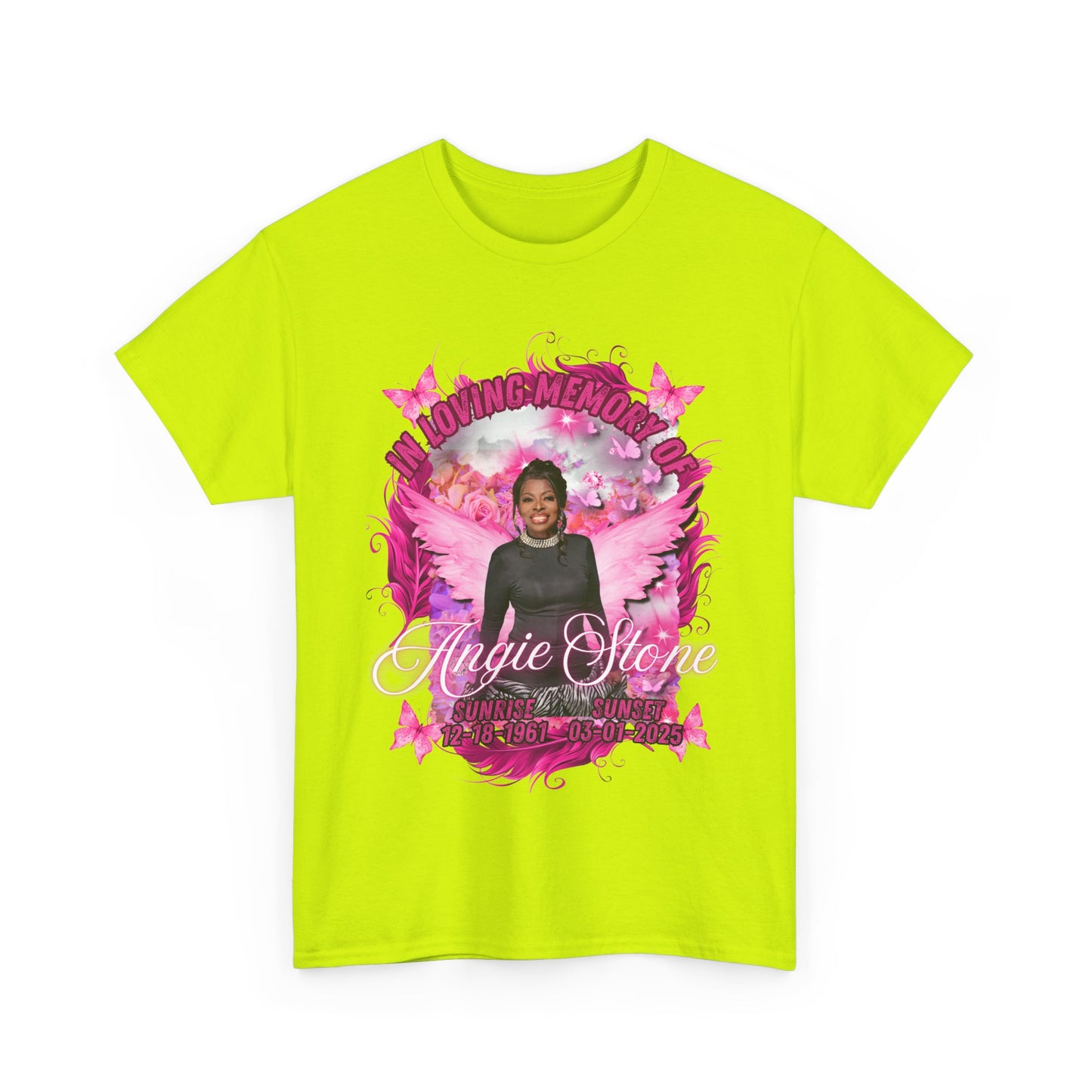 In Loving Memory Unisex Heavy Cotton Tee - Remembrance T-Shirt for Tributes