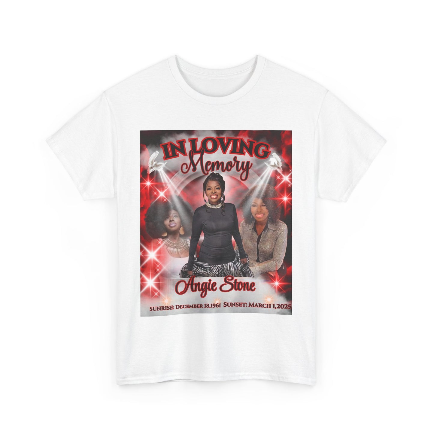 In Loving Memory Unisex Tee | Tribute Shirt for Angie Stone
