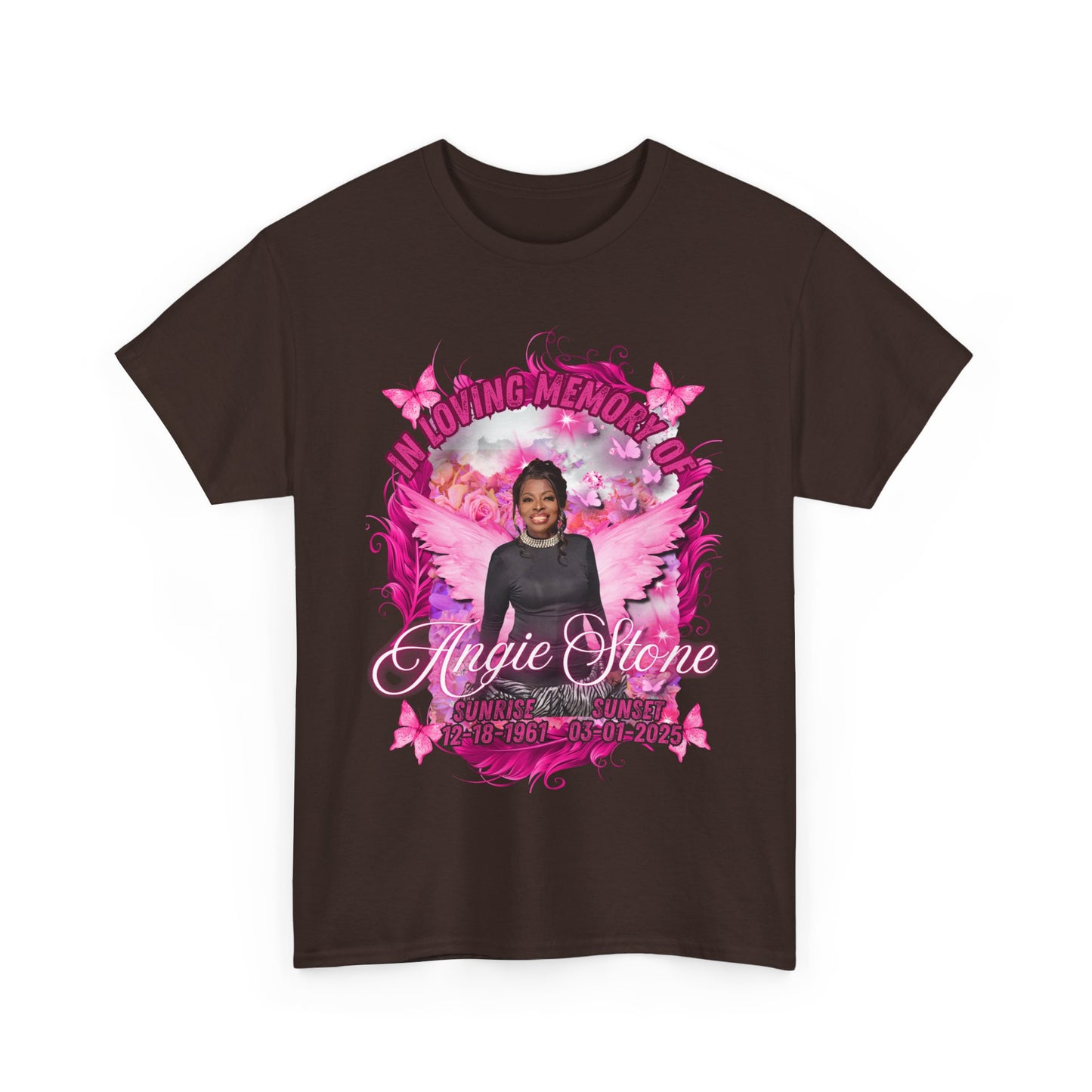 In Loving Memory Unisex Heavy Cotton Tee - Remembrance T-Shirt for Tributes