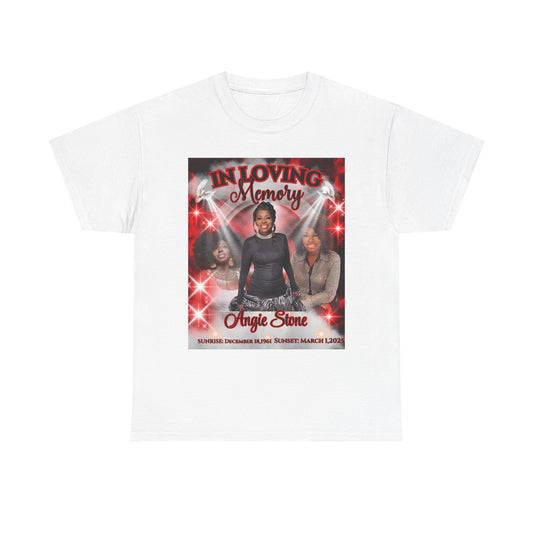 In Loving Memory Unisex Tee | Tribute Shirt for Angie Stone