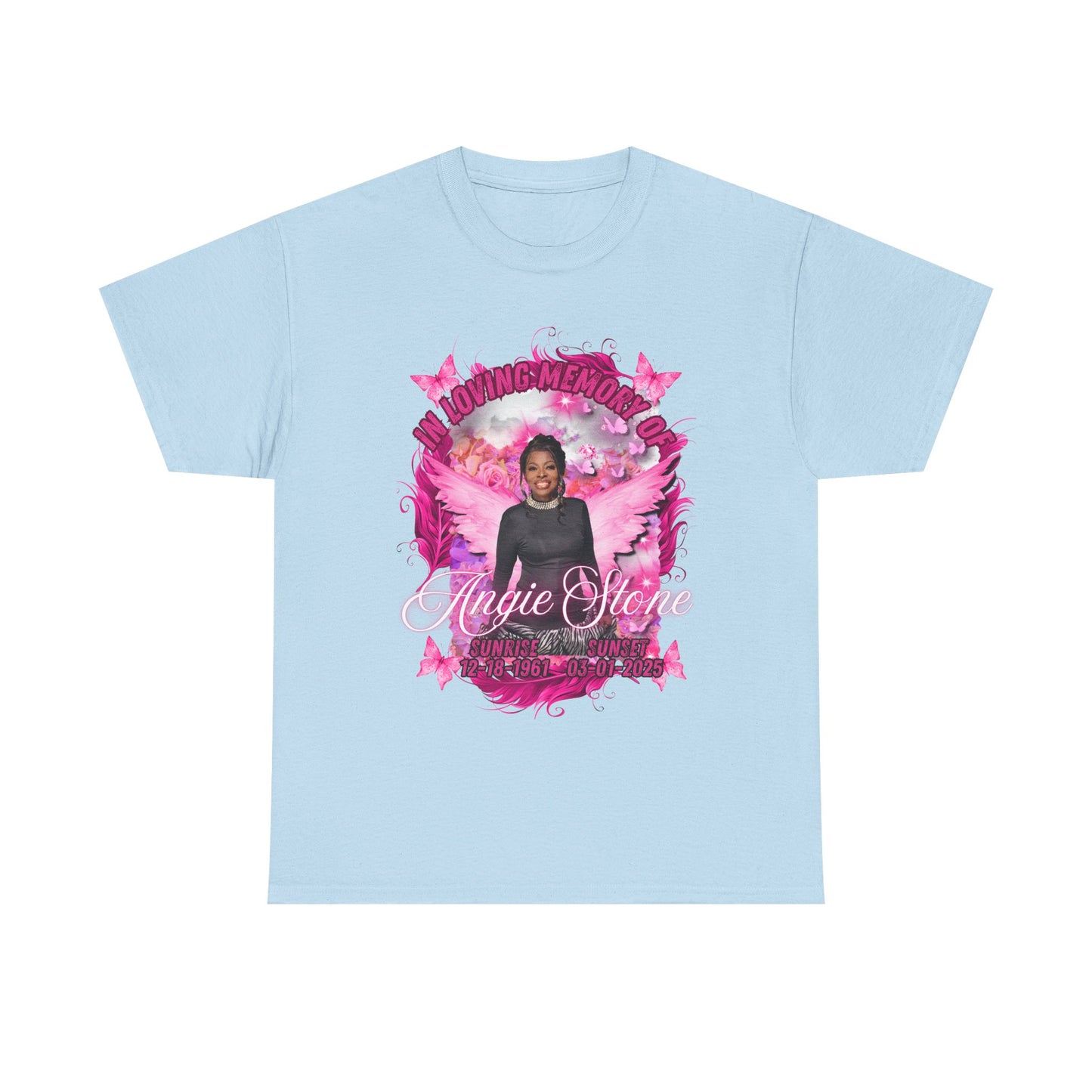 In Loving Memory Unisex Heavy Cotton Tee - Remembrance T-Shirt for Tributes