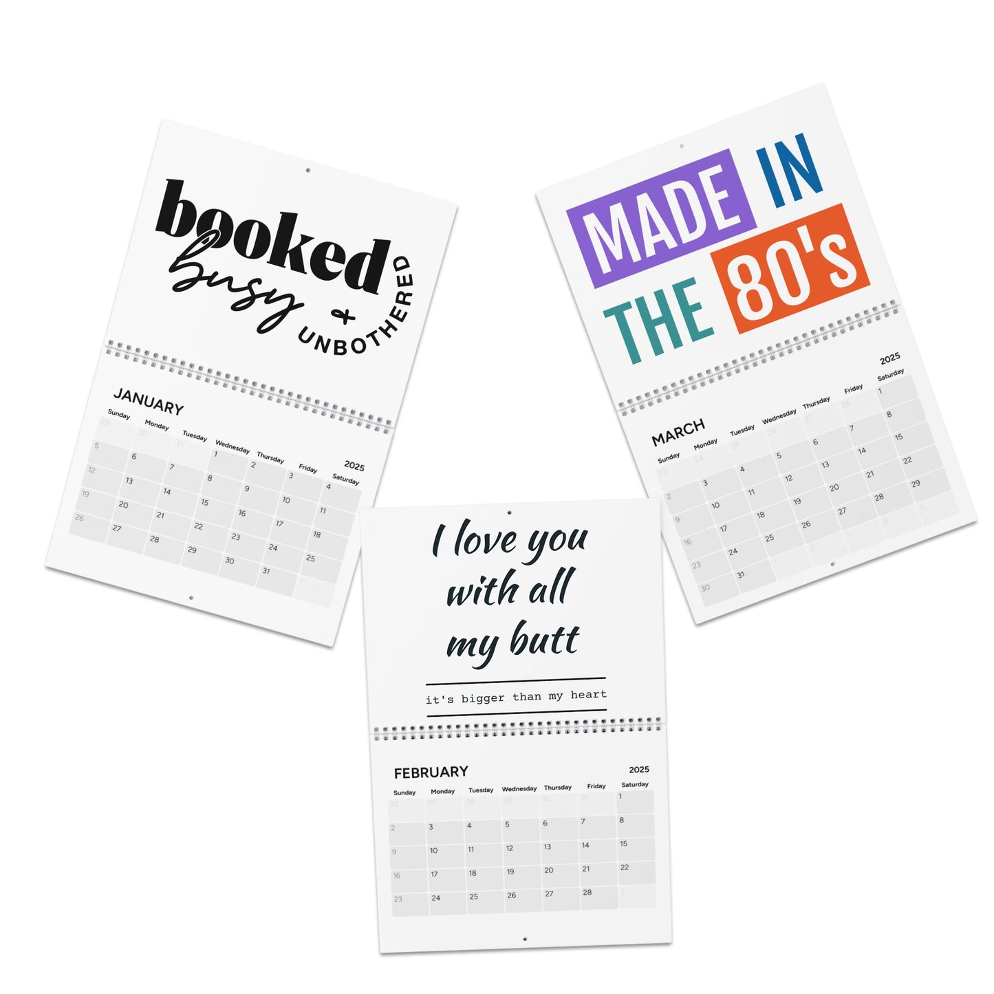 Inspirational Desk Calendar 2025 - Motivational Quotes for Positive Vibes