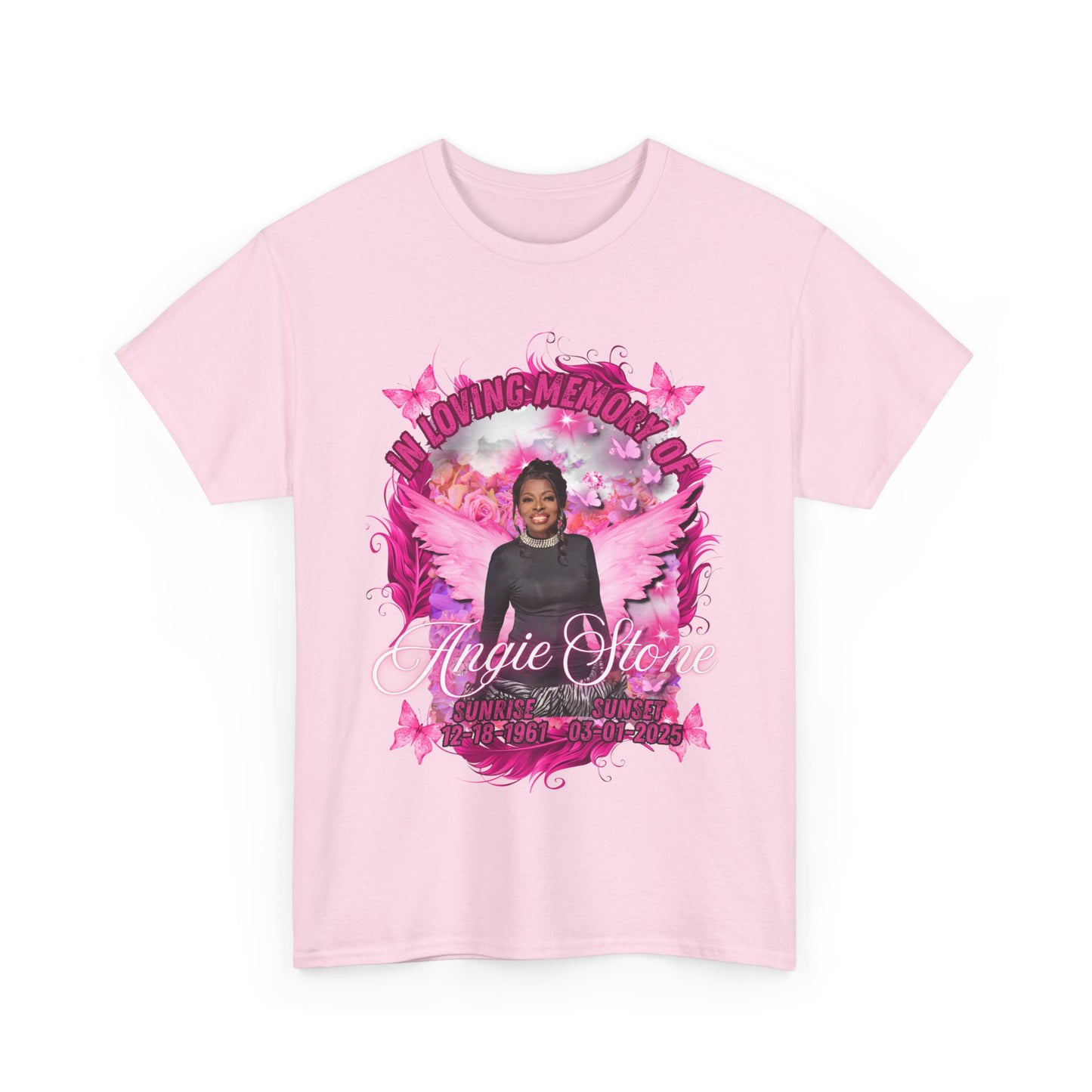 In Loving Memory Unisex Heavy Cotton Tee - Remembrance T-Shirt for Tributes