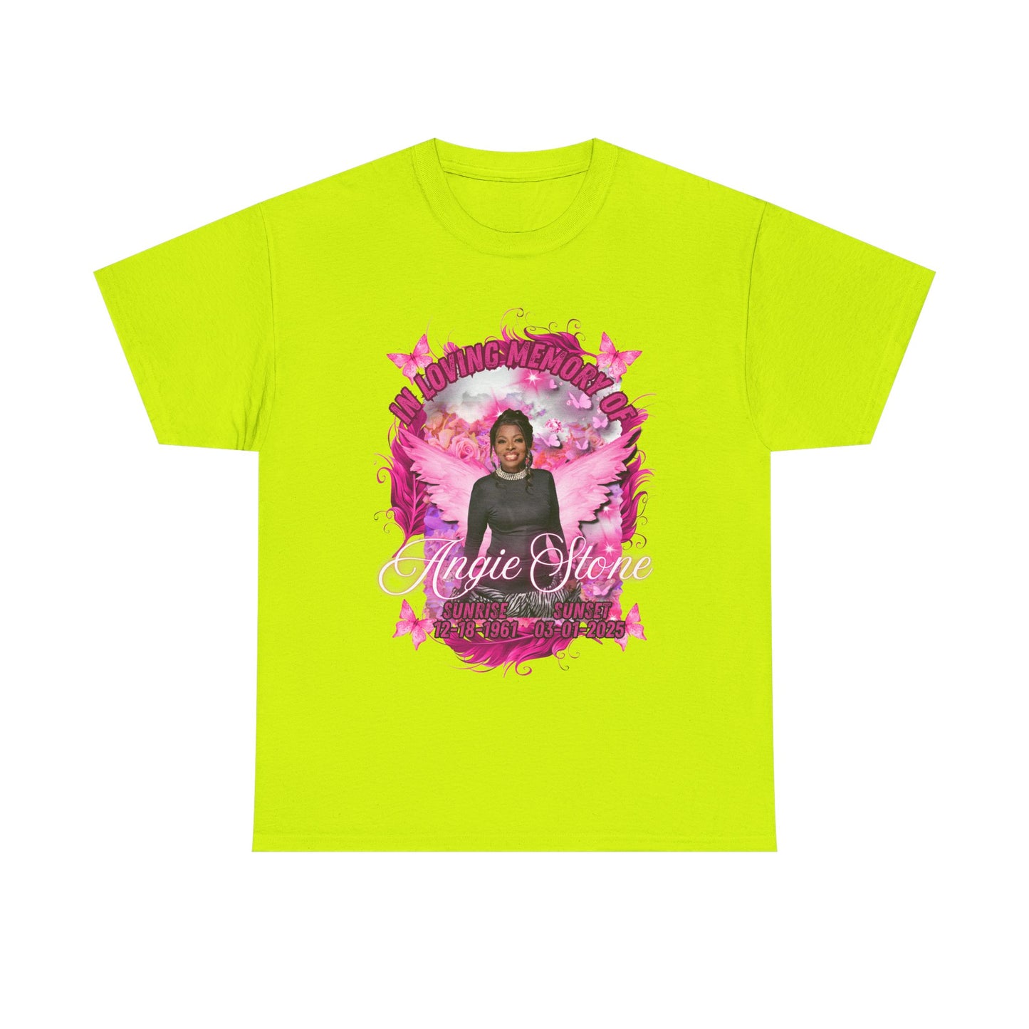 In Loving Memory Unisex Heavy Cotton Tee - Remembrance T-Shirt for Tributes