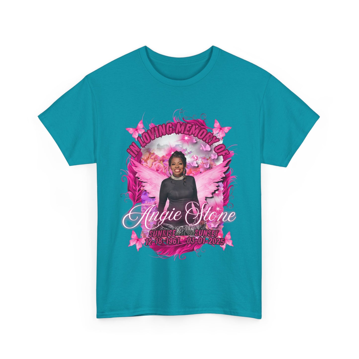 In Loving Memory Unisex Heavy Cotton Tee - Remembrance T-Shirt for Tributes