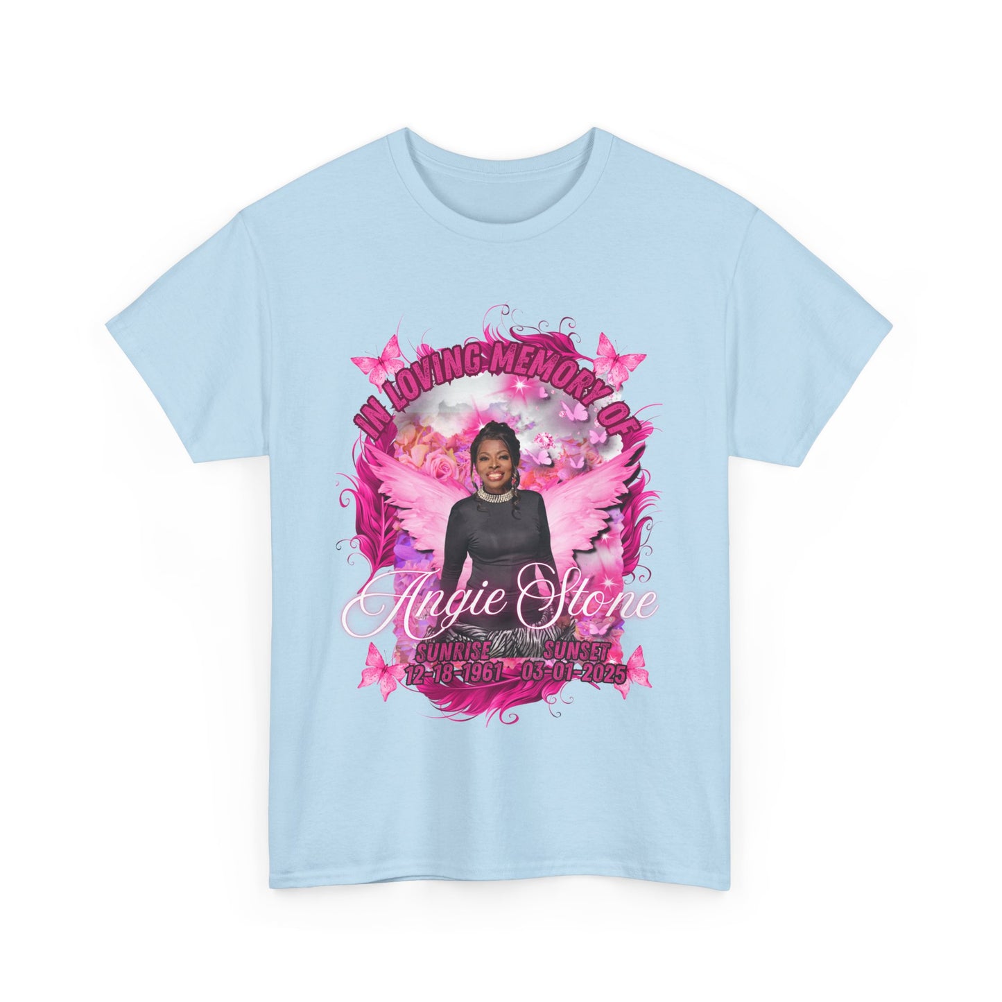 In Loving Memory Unisex Heavy Cotton Tee - Remembrance T-Shirt for Tributes