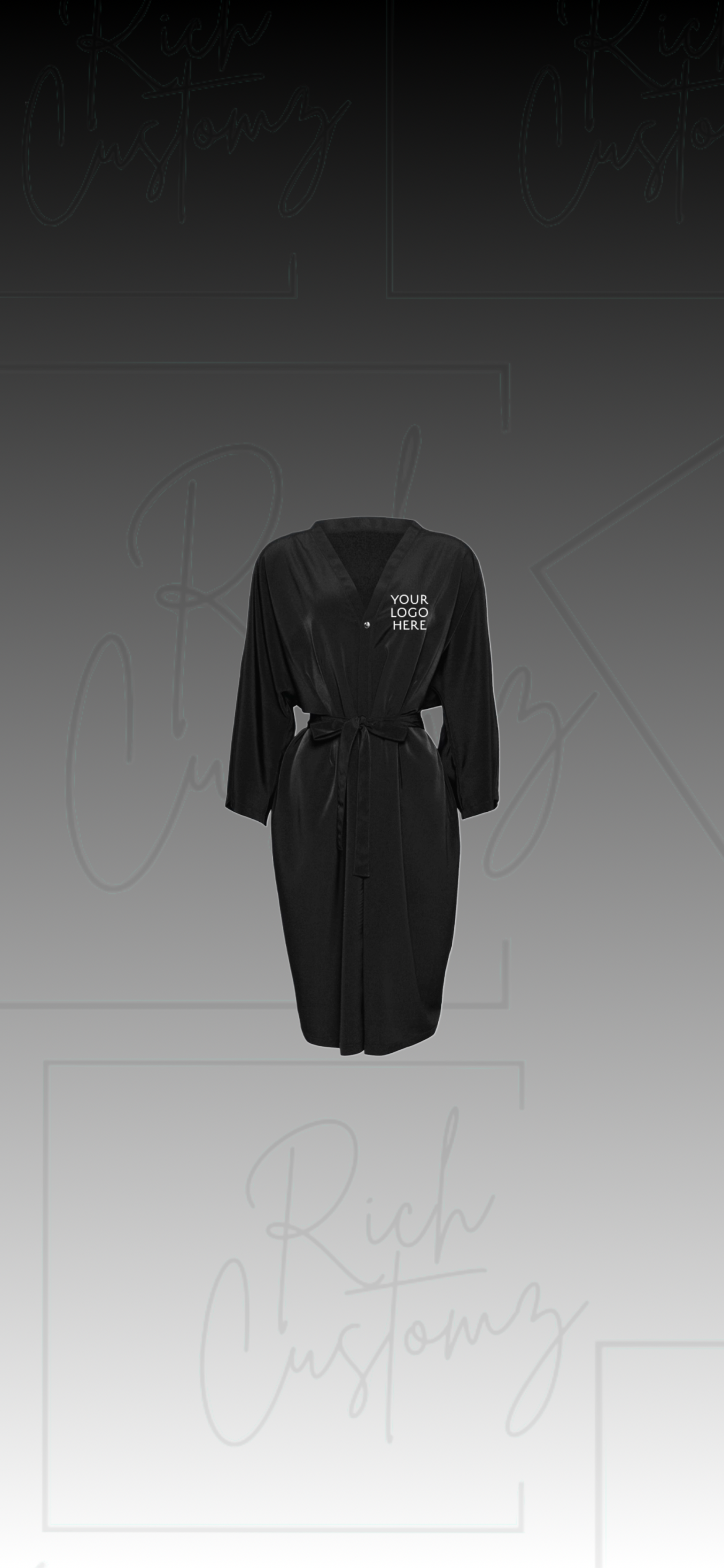 Rich Rapper In Robe Custom Robe – Rich Customz Print Shop
