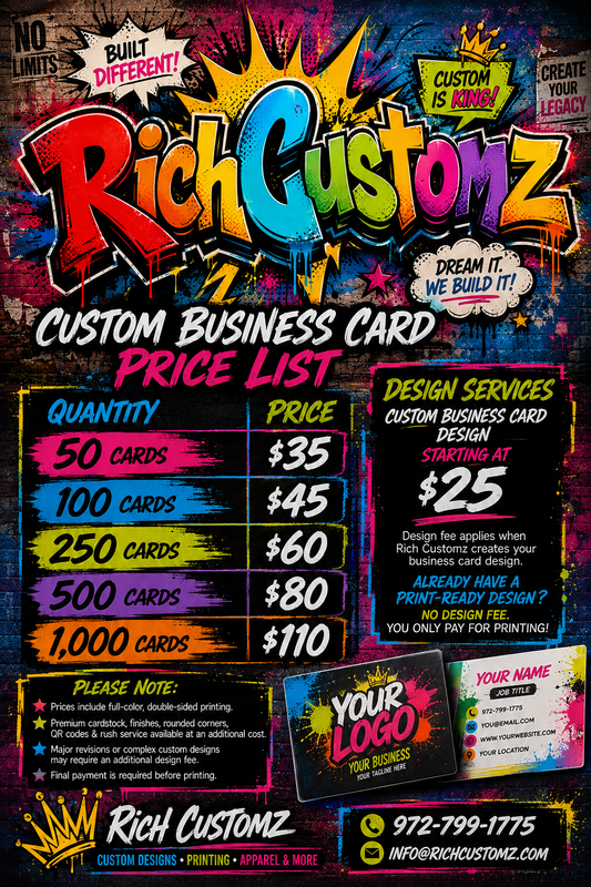 Custom Business Cards are
